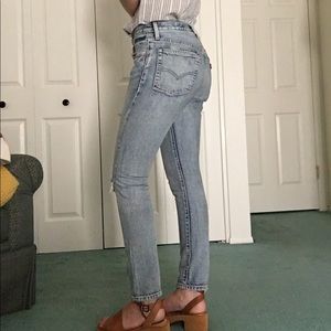 Levi’s 501 skinny jeans